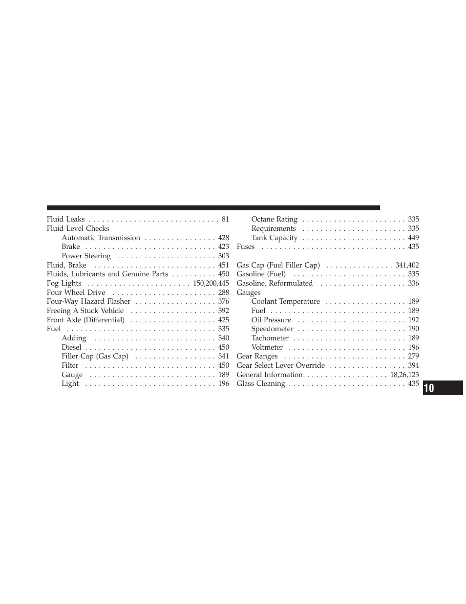 Ram Trucks 2012 Chassis Cab - Owner Manual User Manual | Page 489 / 502