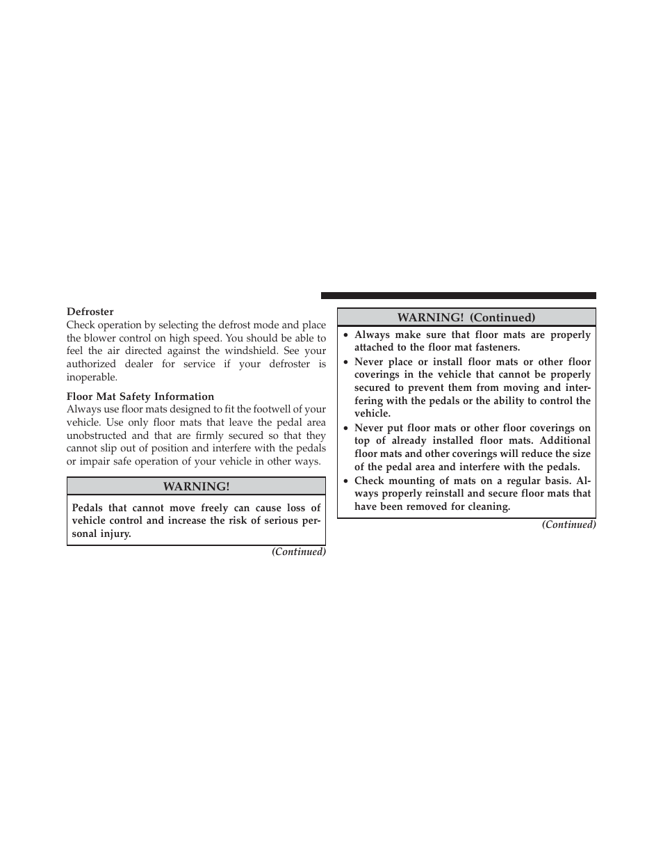 Ram Trucks 2012 Chassis Cab - Owner Manual User Manual | Page 82 / 502