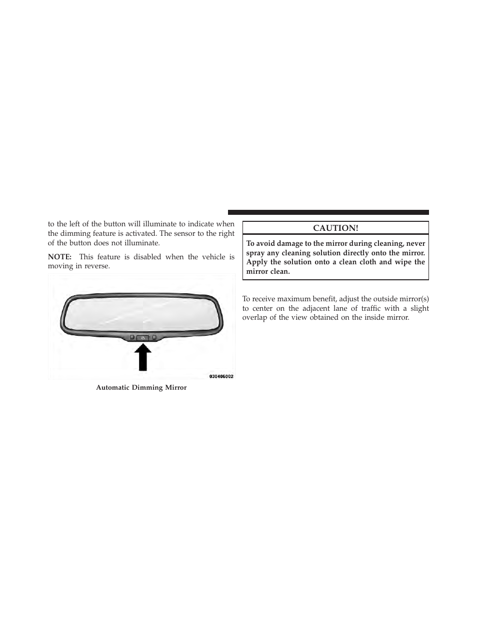 Outside mirrors | Ram Trucks 2012 Chassis Cab - Owner Manual User Manual | Page 90 / 502