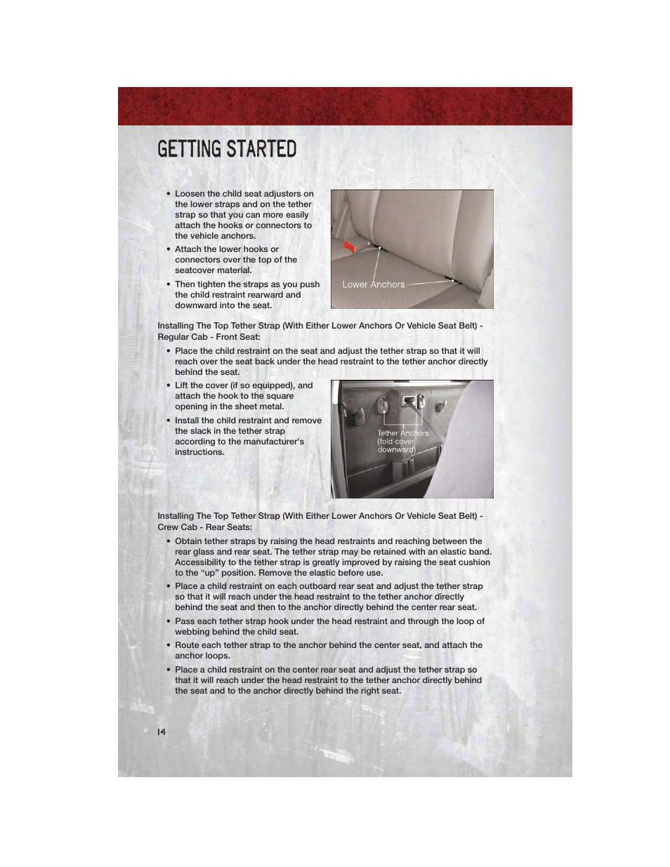 Getting started | Ram Trucks 2012 Chassis Cab - User Guide User Manual | Page 16 / 116