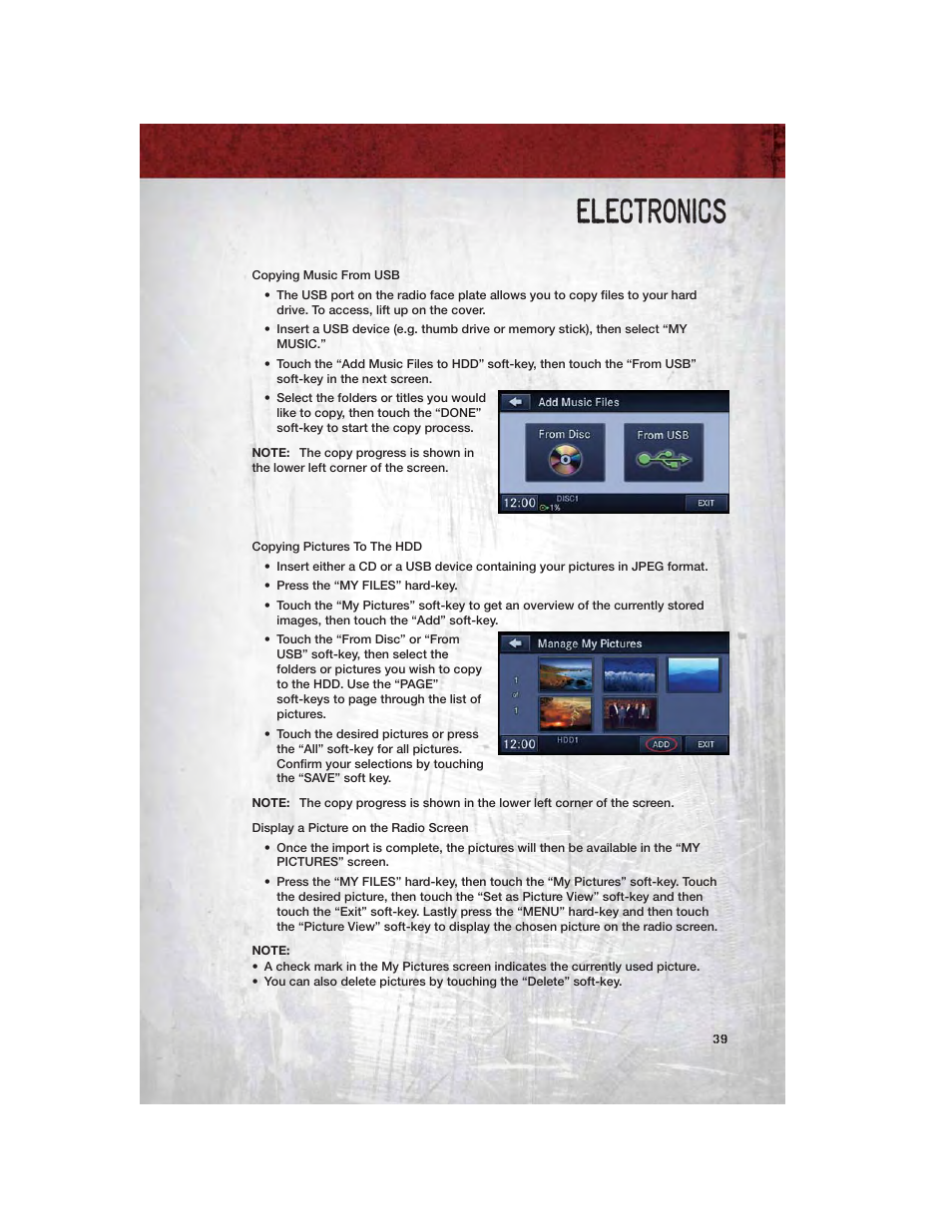 Electronics | Ram Trucks 2012 Chassis Cab - User Guide User Manual | Page 41 / 116