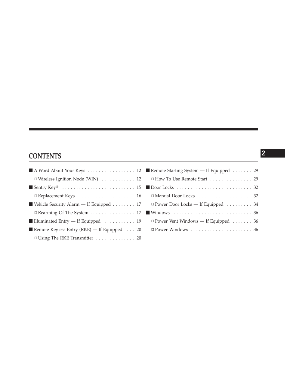Ram Trucks 2012 С/V - Owner Manual User Manual | Page 11 / 642