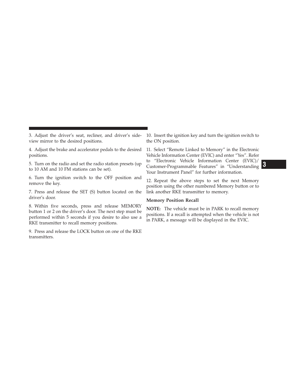 Ram Trucks 2012 С/V - Owner Manual User Manual | Page 195 / 642