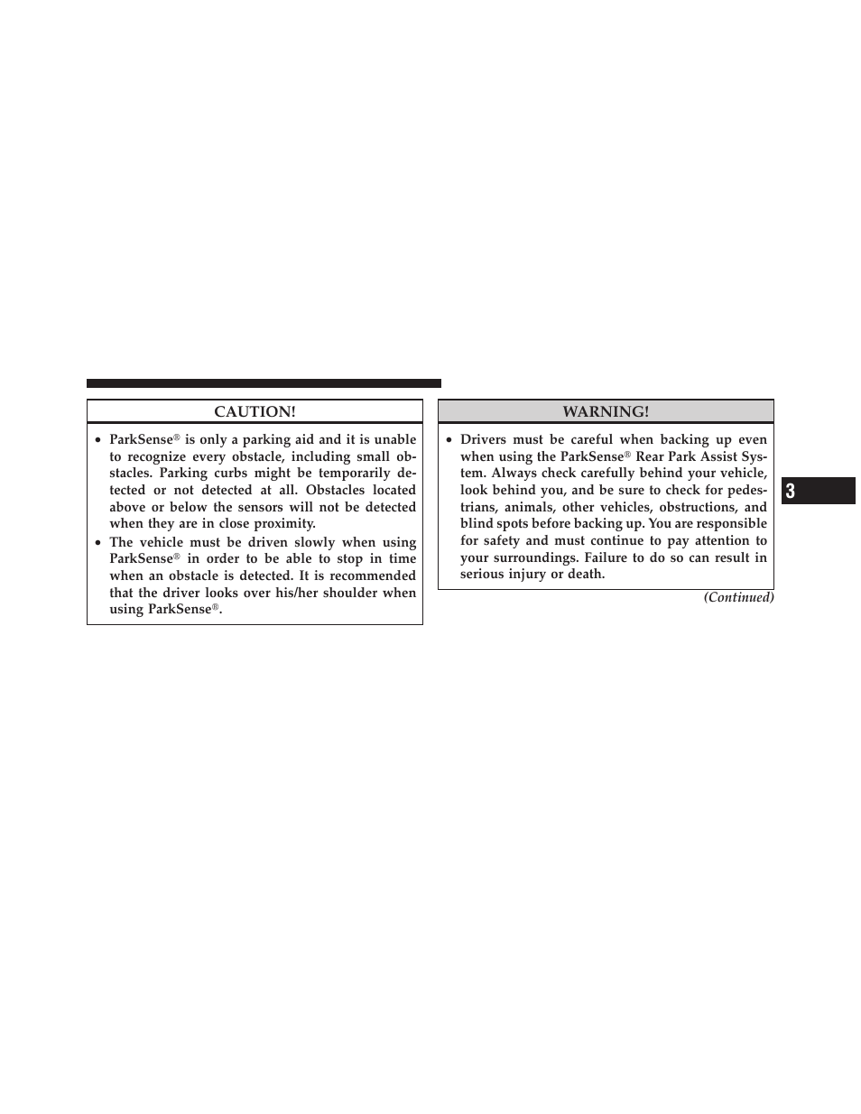 Ram Trucks 2012 С/V - Owner Manual User Manual | Page 225 / 642