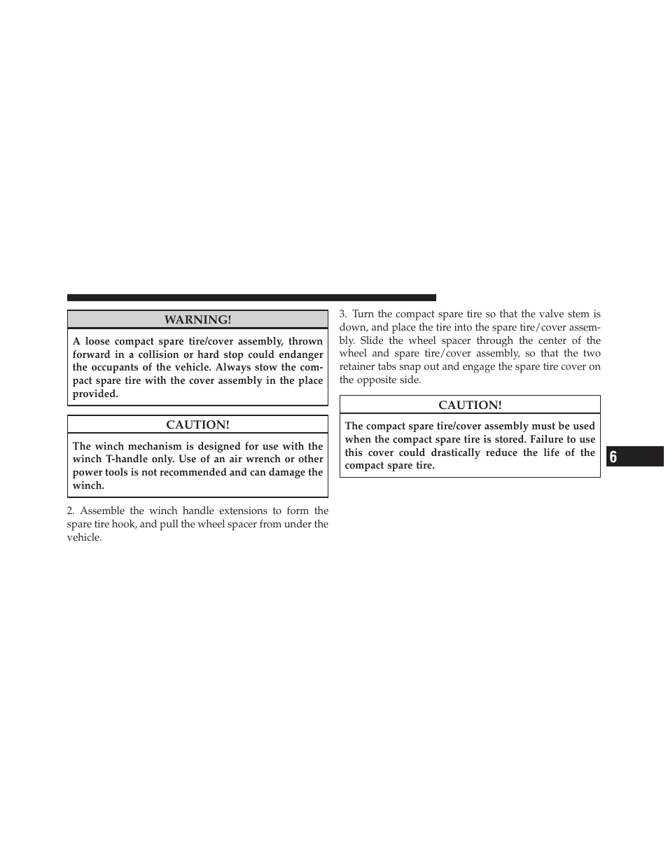 Ram Trucks 2012 С/V - Owner Manual User Manual | Page 531 / 642