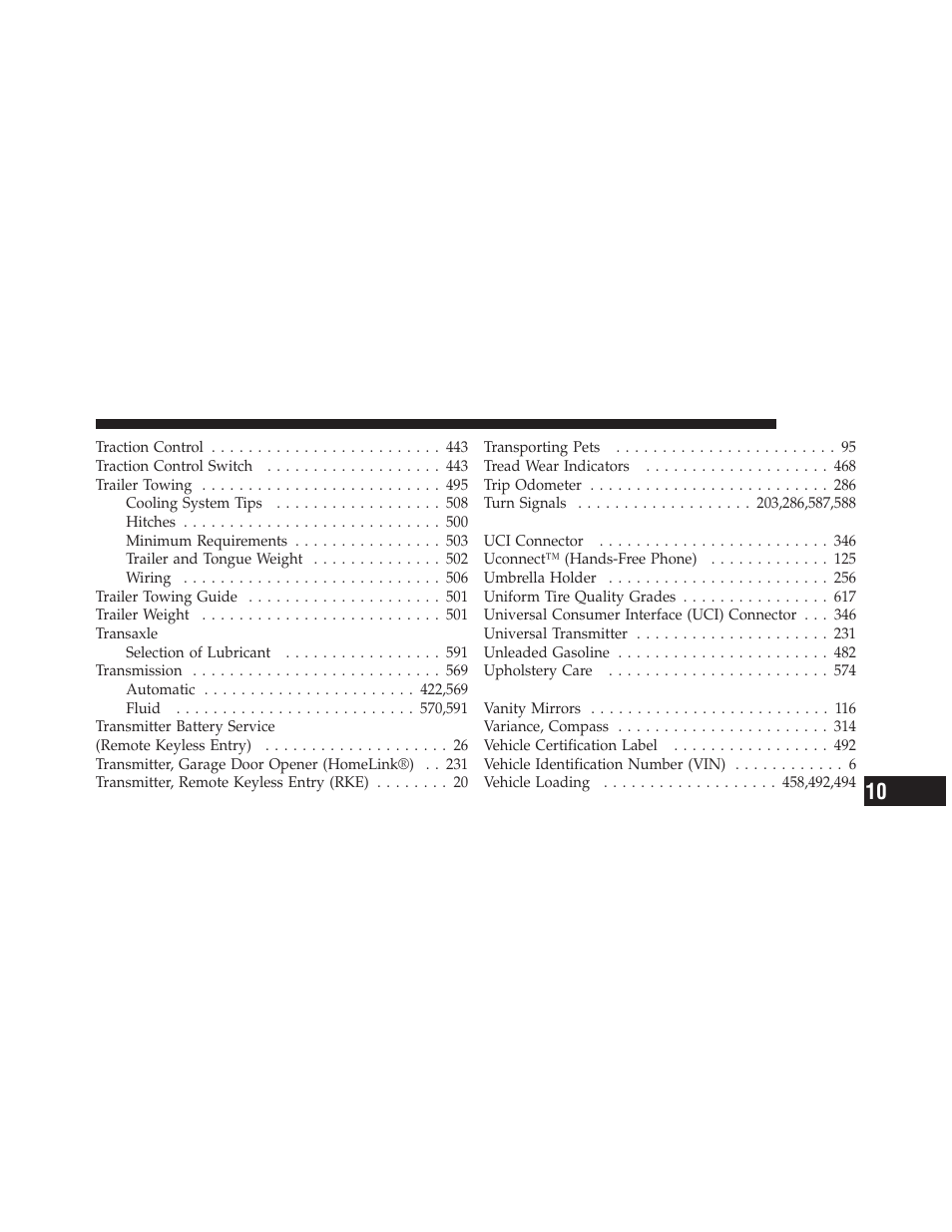Ram Trucks 2012 С/V - Owner Manual User Manual | Page 639 / 642