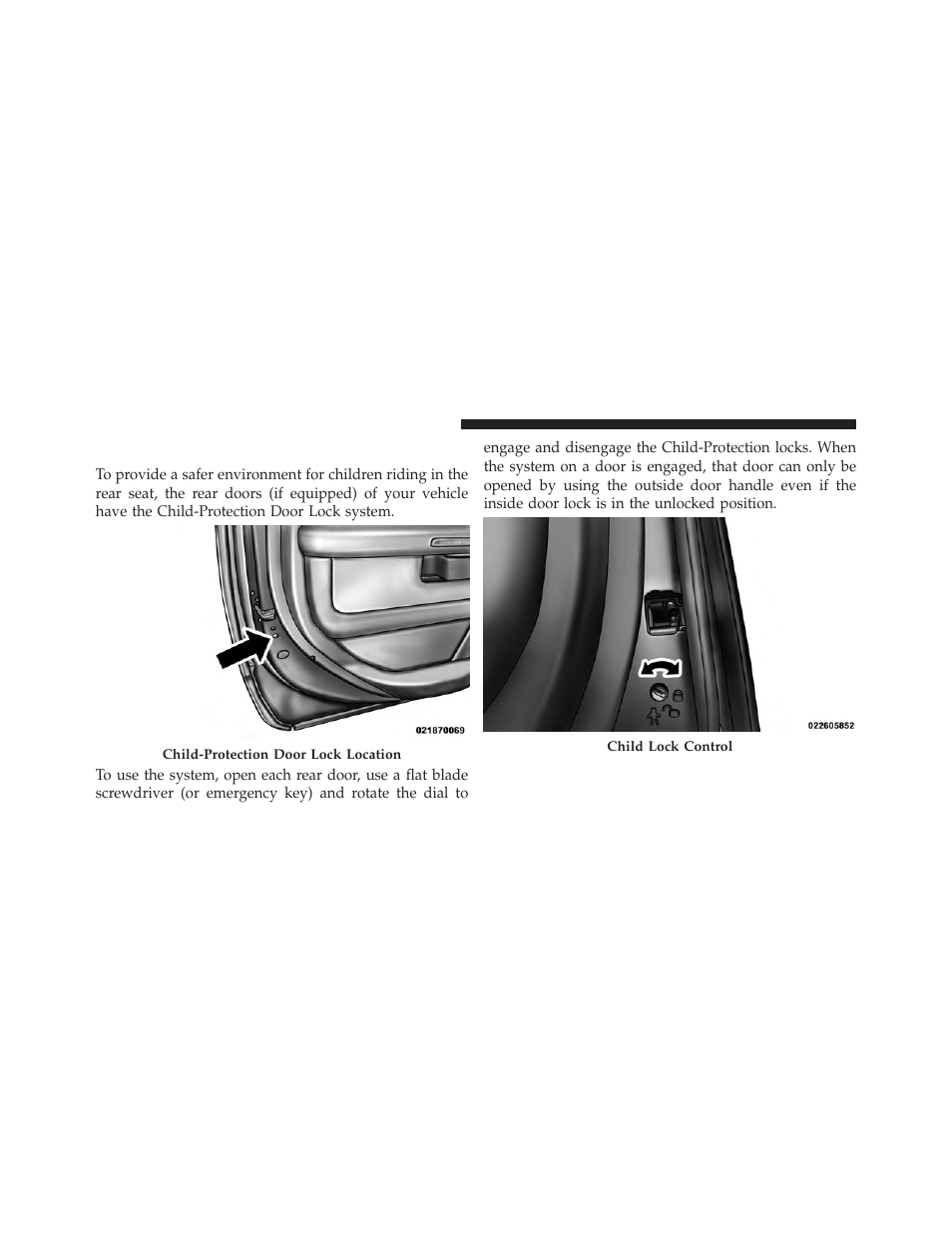 Child-protection door lock | Ram Trucks 2013 3500 - Owner Manual User Manual | Page 40 / 734