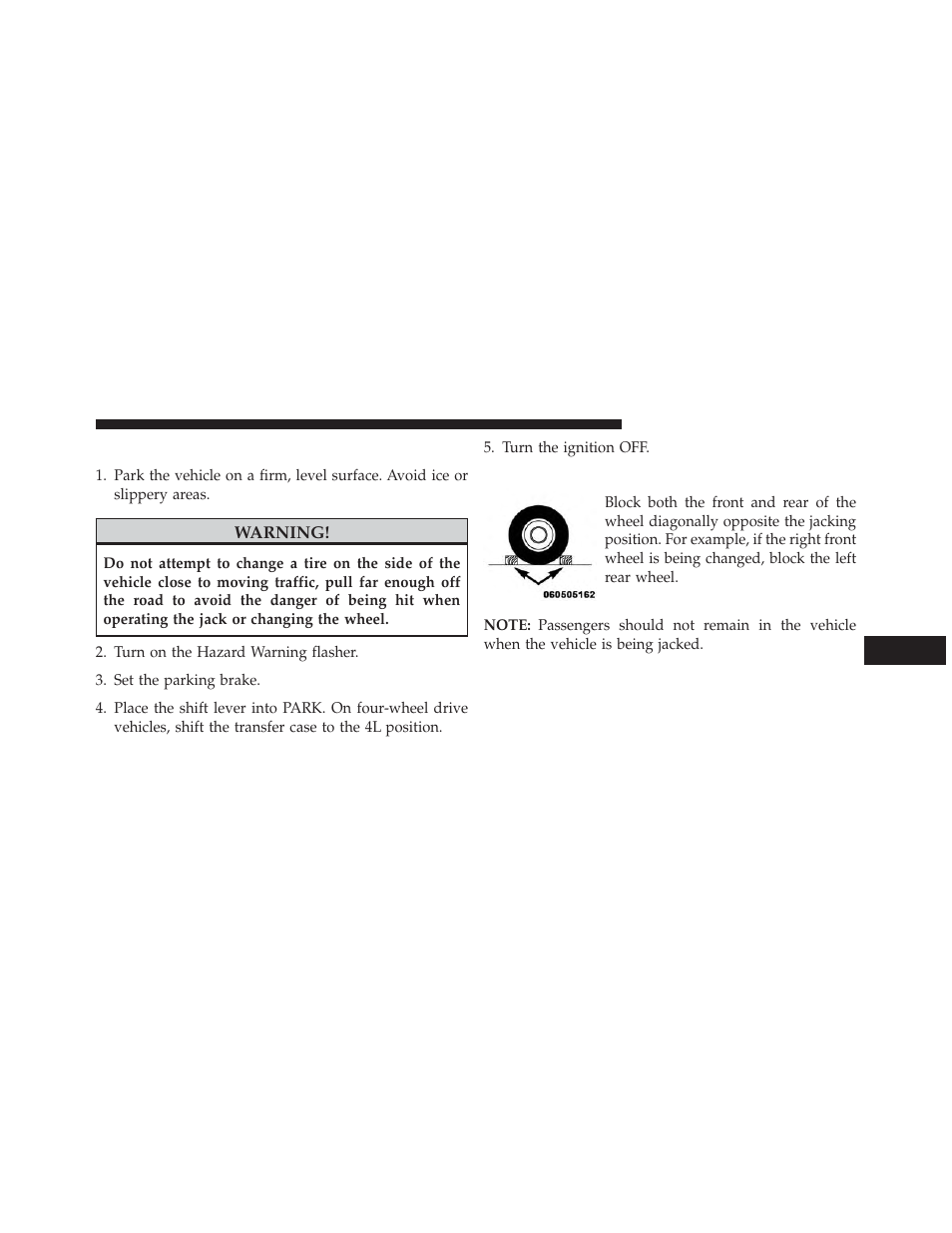 Preparations | Ram Trucks 2013 3500 - Owner Manual User Manual | Page 599 / 734