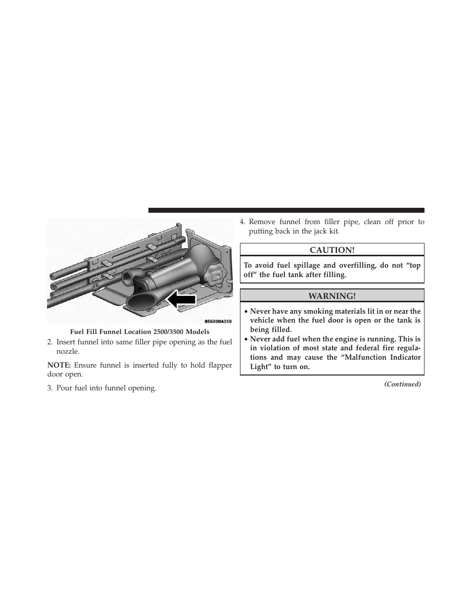 Ram Trucks 2013 3500 - CNG Supplement User Manual | Page 52 / 65