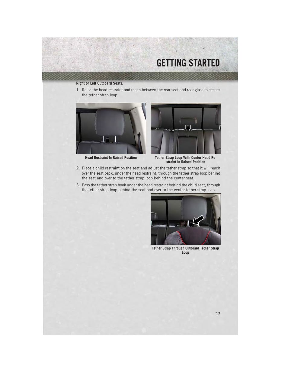 Getting started | Ram Trucks 2013 3500 - User Guide User Manual | Page 19 / 196