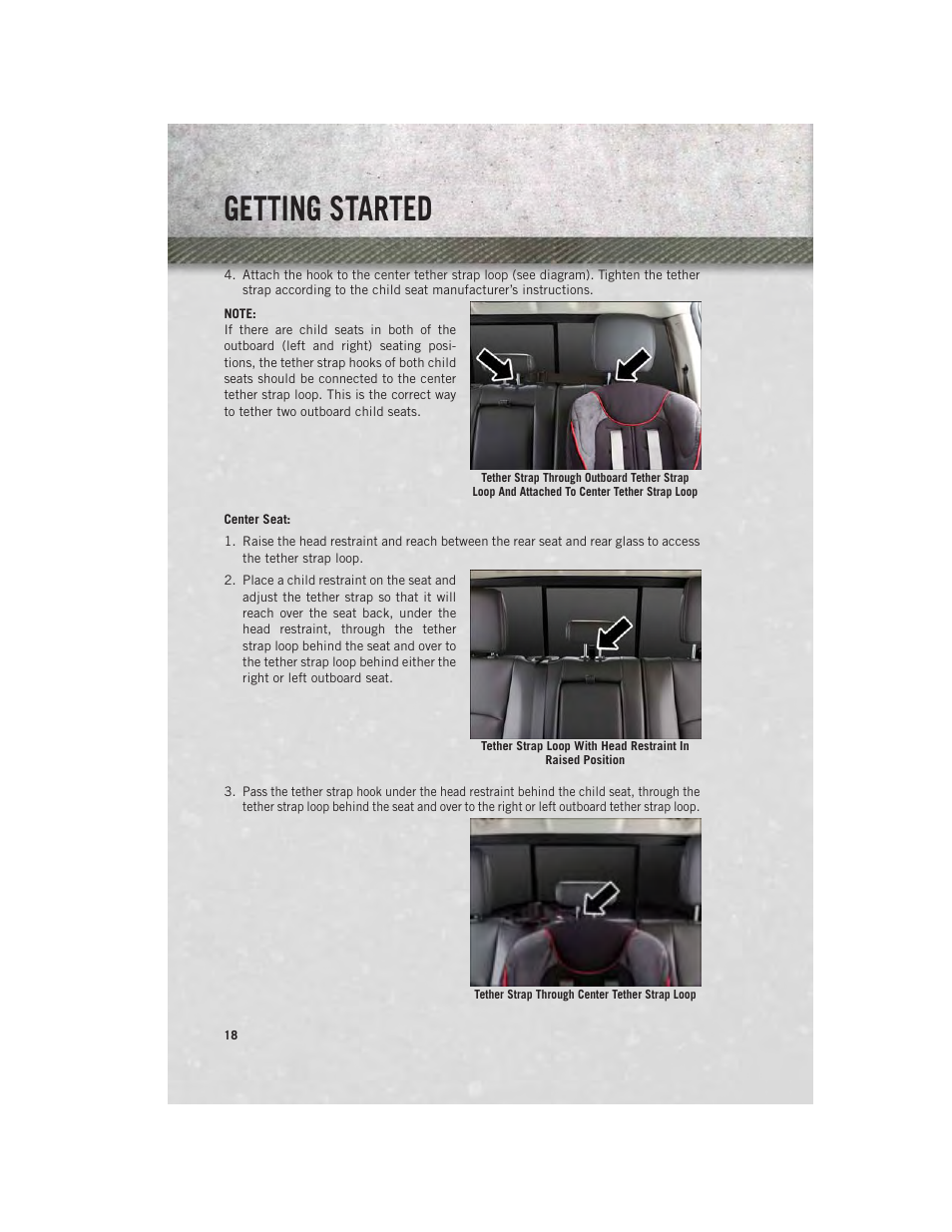 Getting started | Ram Trucks 2013 3500 - User Guide User Manual | Page 20 / 196