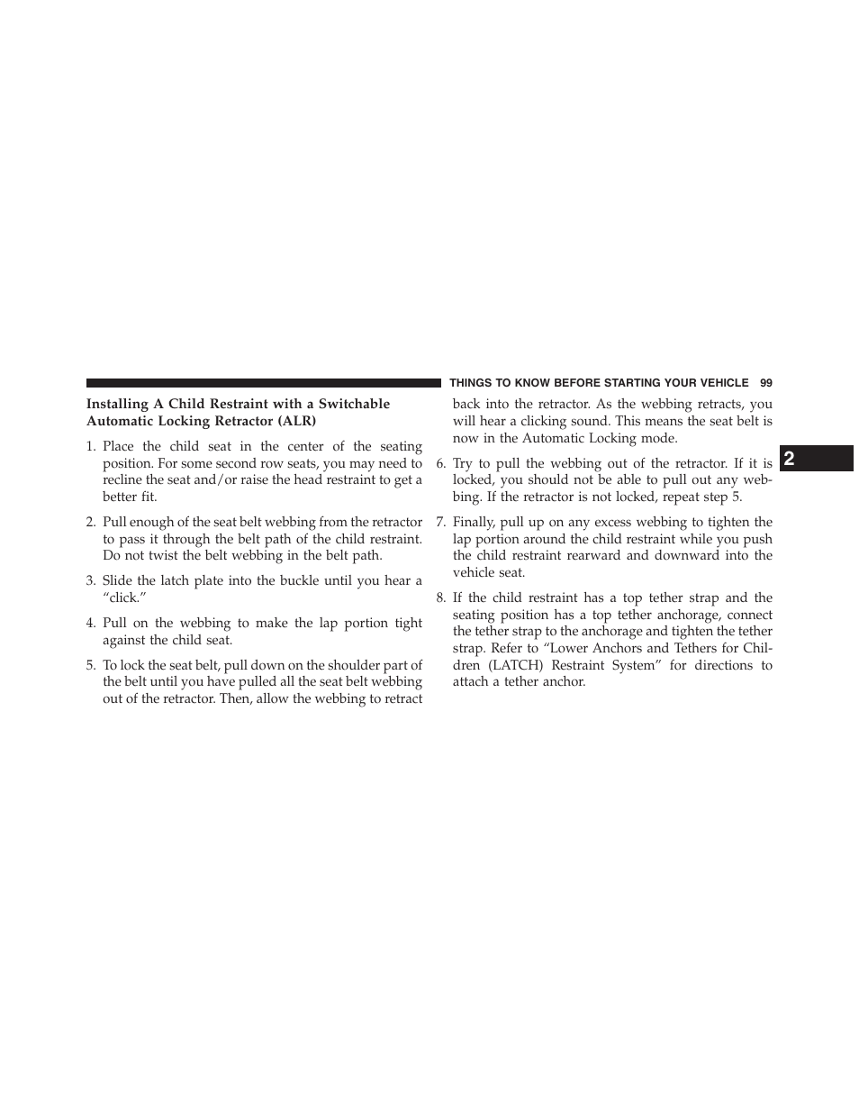 Ram Trucks 2013 Chassis Cab - Owner Manual User Manual | Page 101 / 490