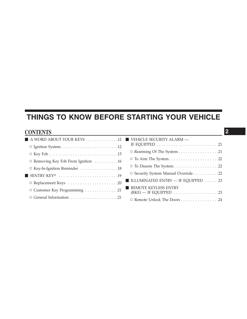 Ram Trucks 2013 Chassis Cab - Owner Manual User Manual | Page 11 / 490