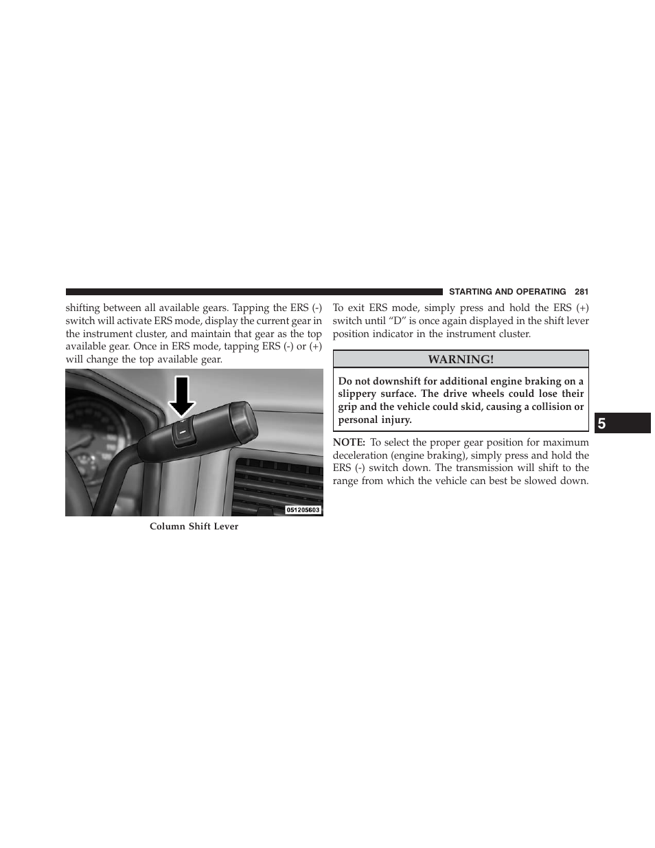 Ram Trucks 2013 Chassis Cab - Owner Manual User Manual | Page 283 / 490