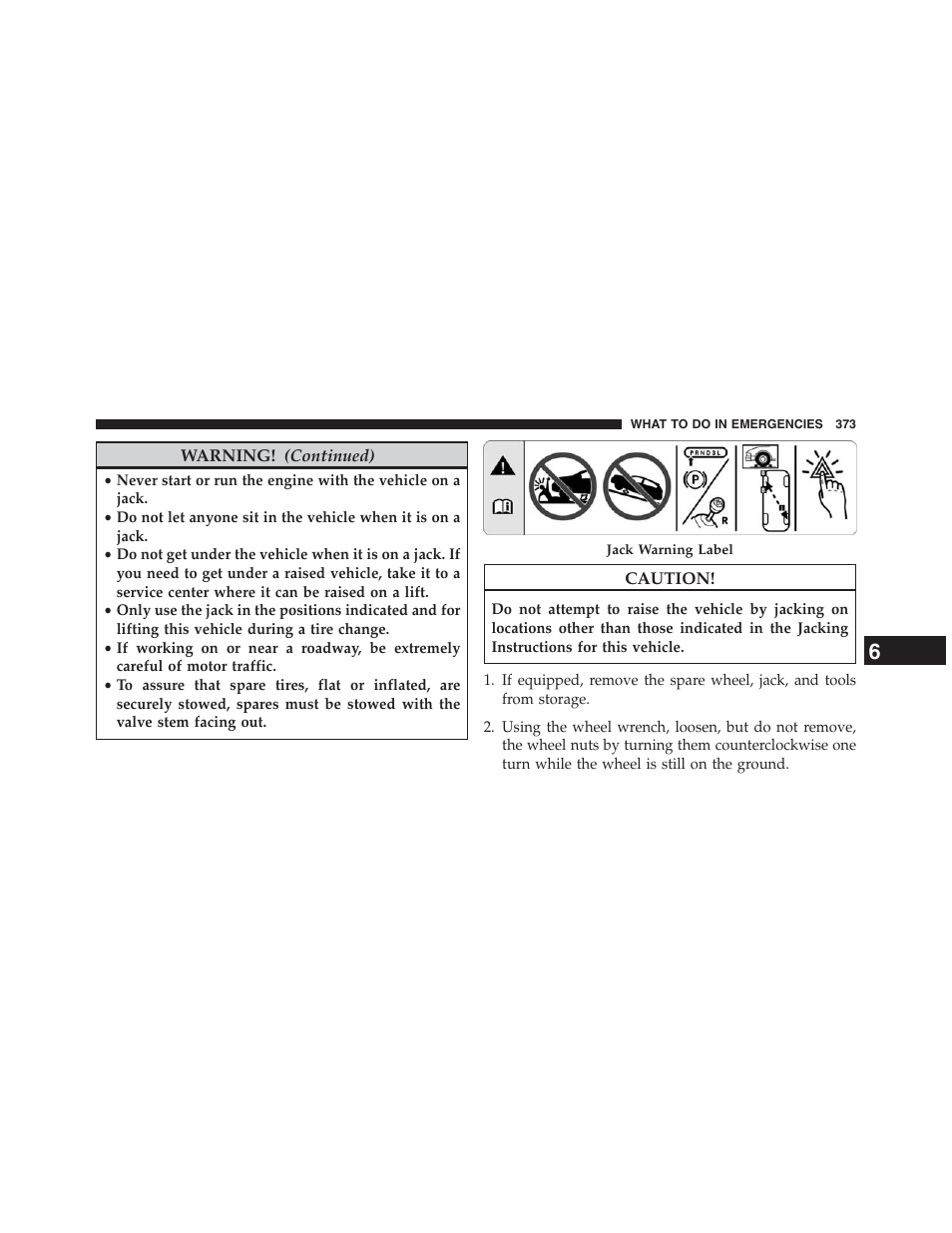 Ram Trucks 2013 Chassis Cab - Owner Manual User Manual | Page 375 / 490