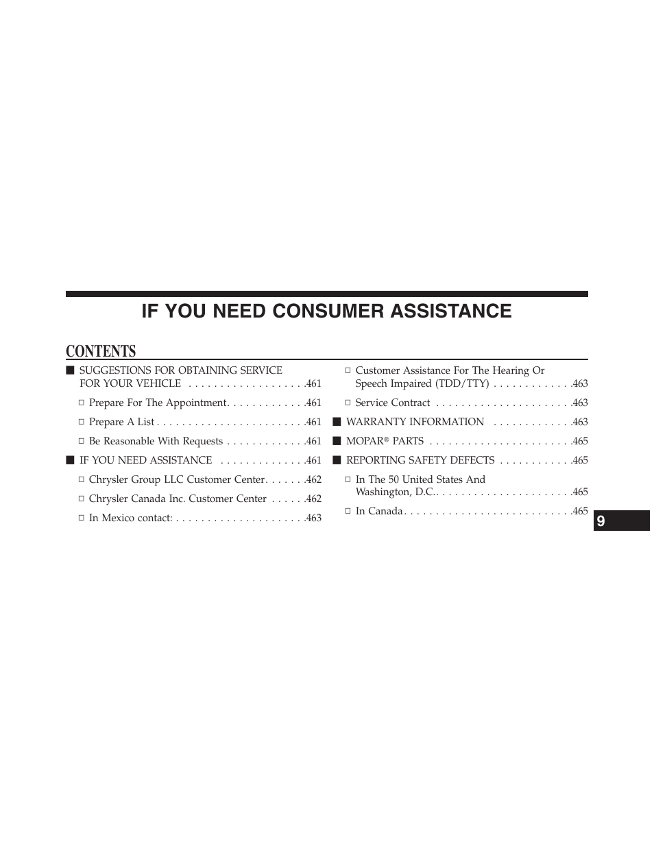 Ram Trucks 2013 Chassis Cab - Owner Manual User Manual | Page 461 / 490