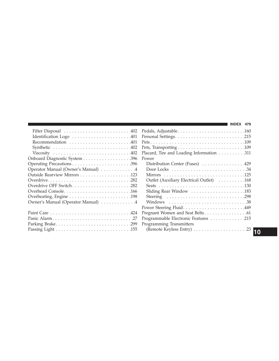 Ram Trucks 2013 Chassis Cab - Owner Manual User Manual | Page 481 / 490