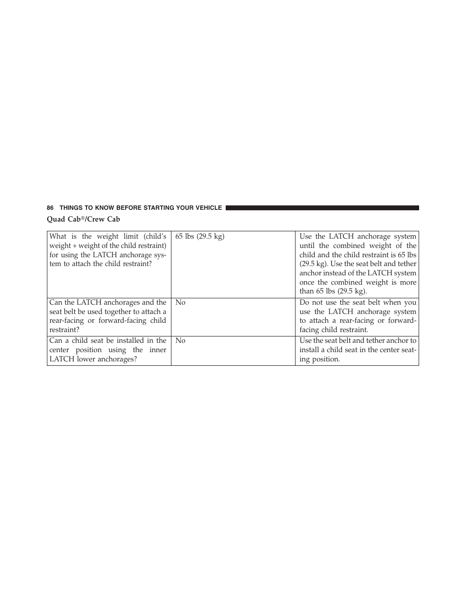Ram Trucks 2013 Chassis Cab - Owner Manual User Manual | Page 88 / 490