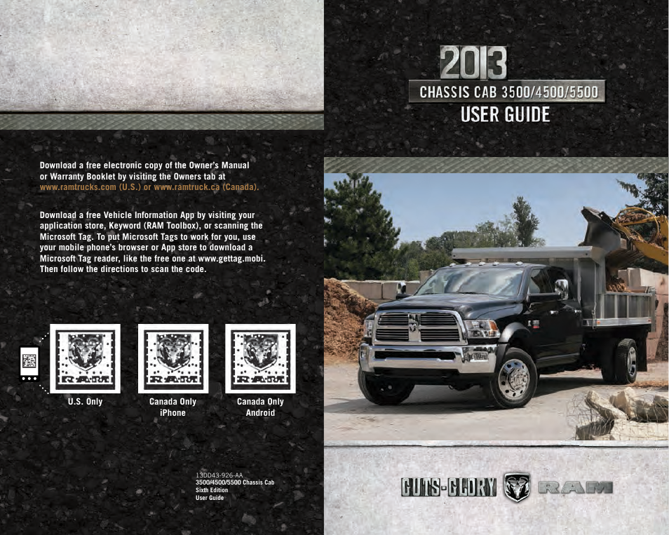 Ram Trucks 2013 Chassis Cab - User Guide User Manual | Page 172 / 172