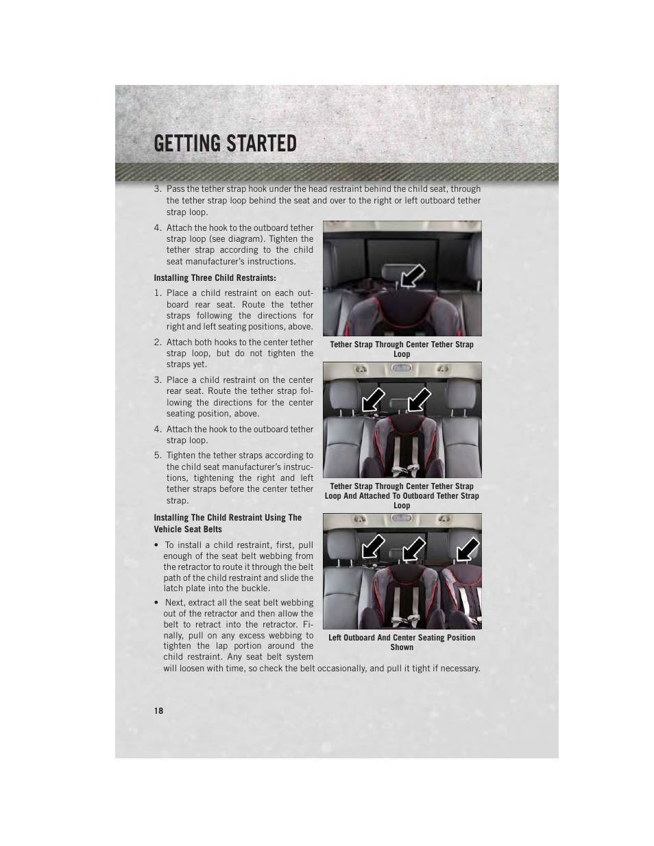 Getting started | Ram Trucks 2013 Chassis Cab - User Guide User Manual | Page 20 / 172