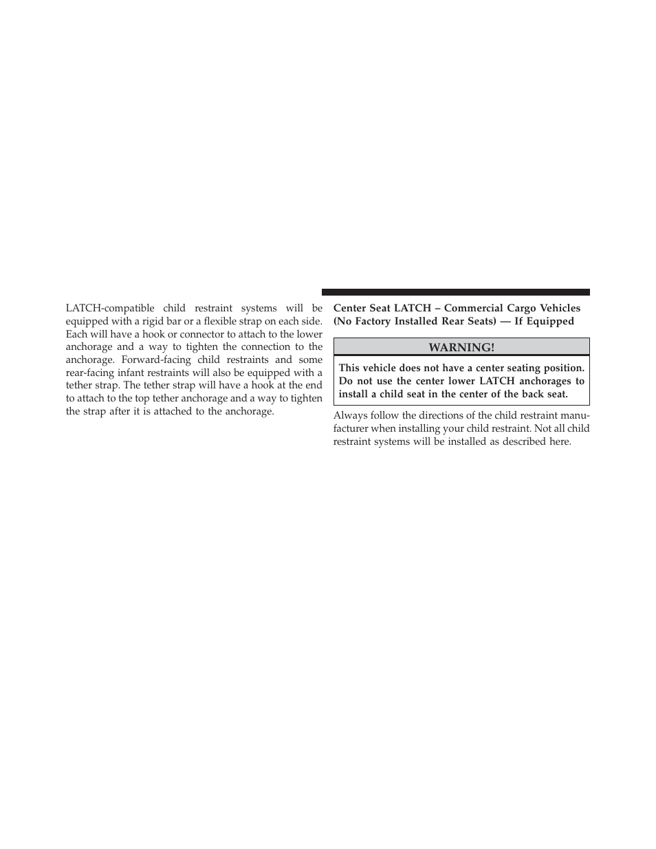 Ram Trucks 2013 С/V - Owner Manual User Manual | Page 106 / 700