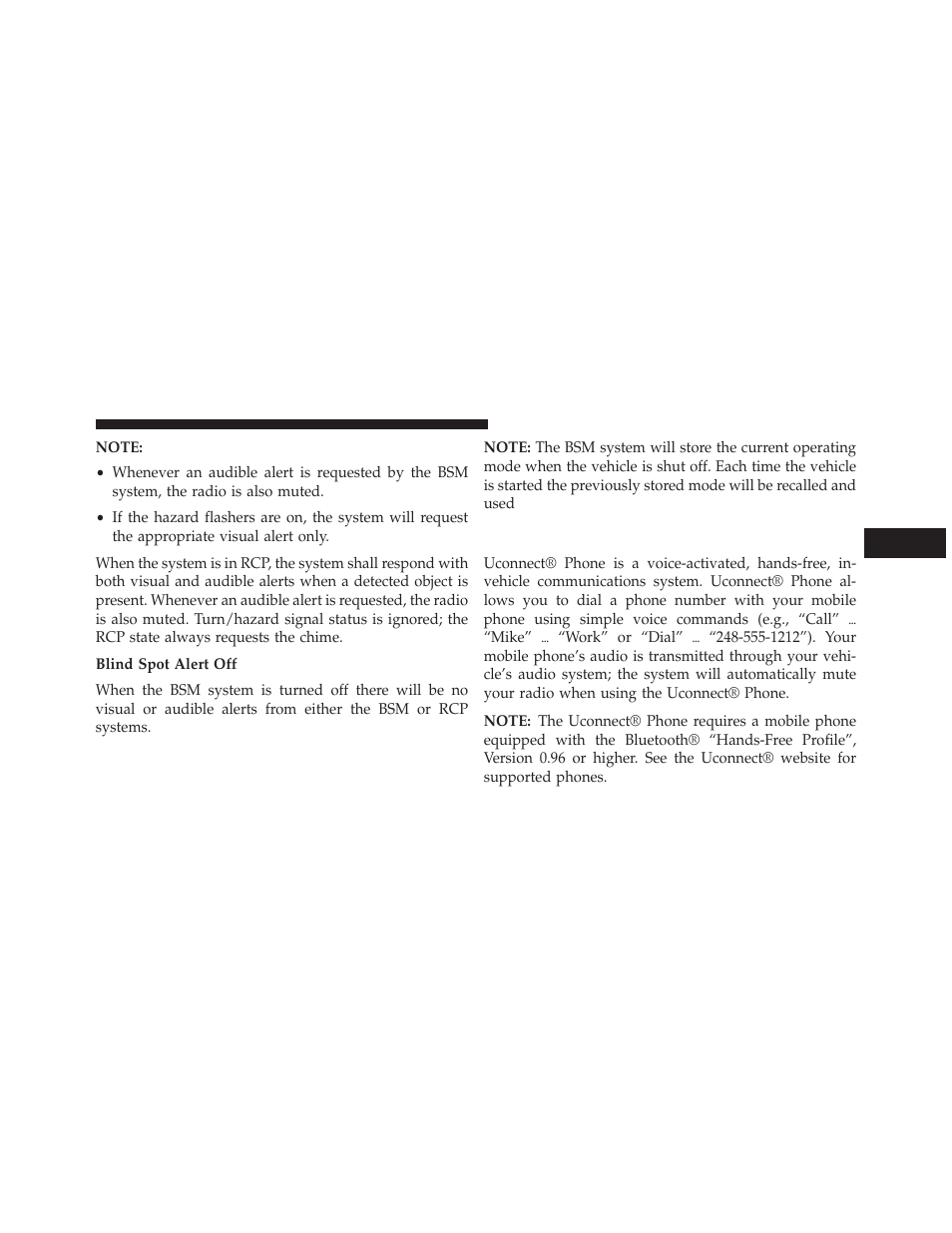 Uconnect® phone — if equipped | Ram Trucks 2013 С/V - Owner Manual User Manual | Page 147 / 700