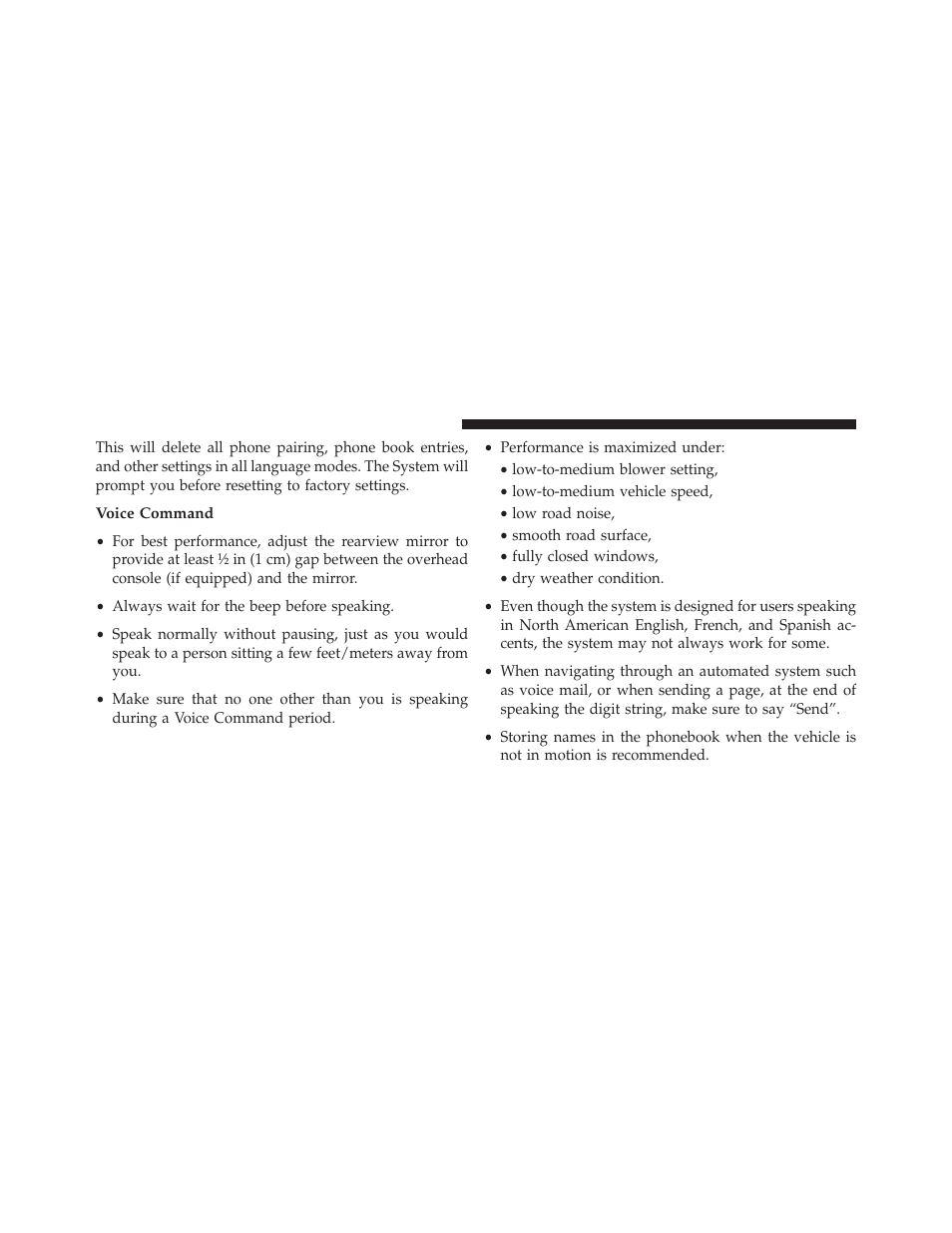 Voice command | Ram Trucks 2013 С/V - Owner Manual User Manual | Page 168 / 700
