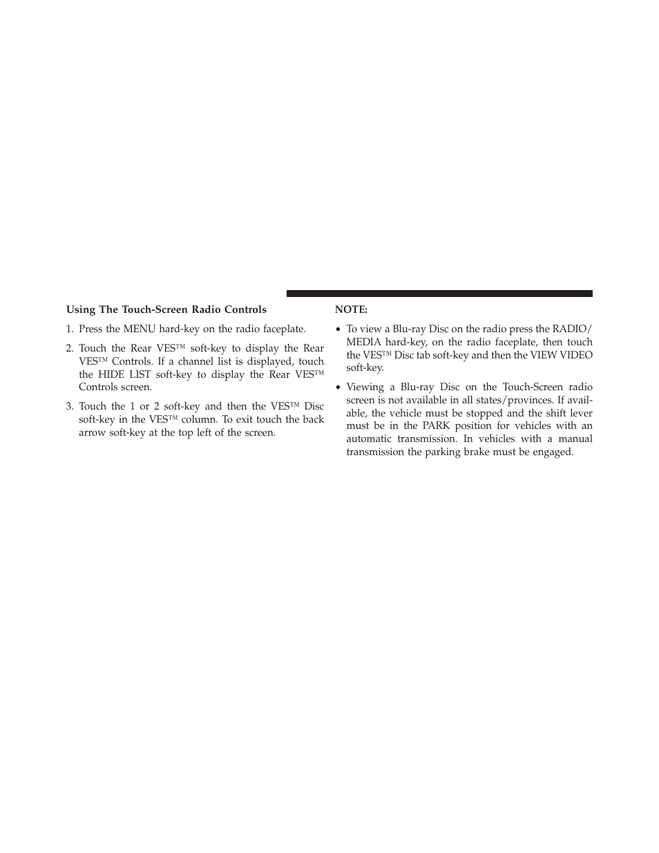 Using the touch-screen radio controls | Ram Trucks 2013 С/V - Owner Manual User Manual | Page 404 / 700