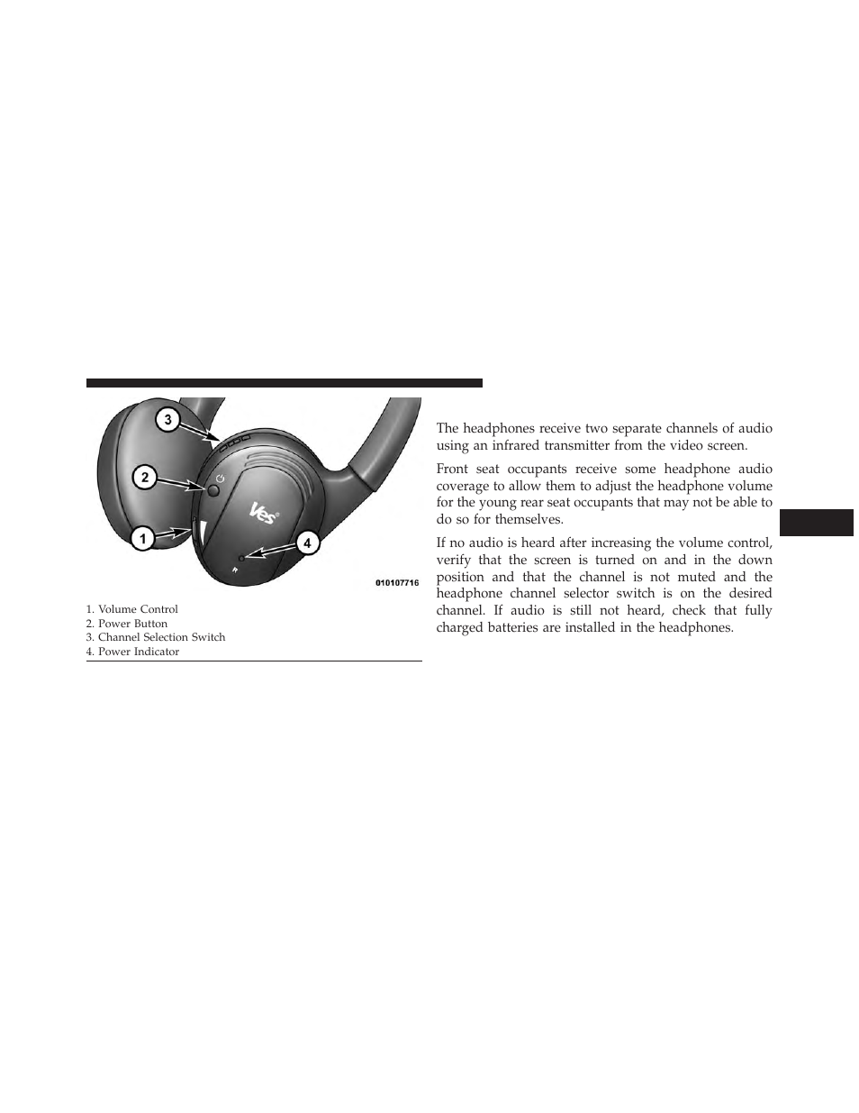 Blu-ray headphones operation | Ram Trucks 2013 С/V - Owner Manual User Manual | Page 415 / 700