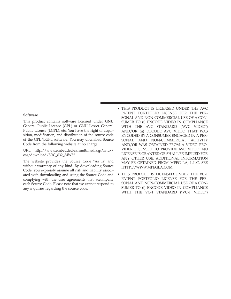 Product agreement | Ram Trucks 2013 С/V - Owner Manual User Manual | Page 434 / 700