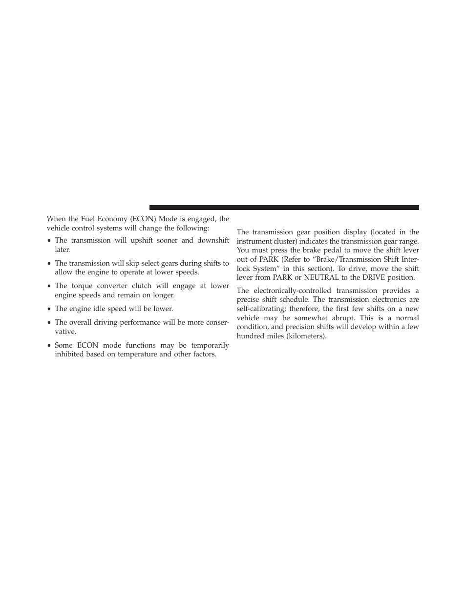 Six-speed automatic transmission | Ram Trucks 2013 С/V - Owner Manual User Manual | Page 474 / 700