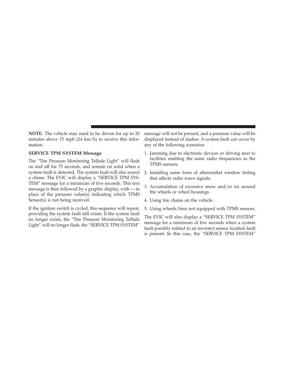 Service tpm system message | Ram Trucks 2013 С/V - Owner Manual User Manual | Page 536 / 700