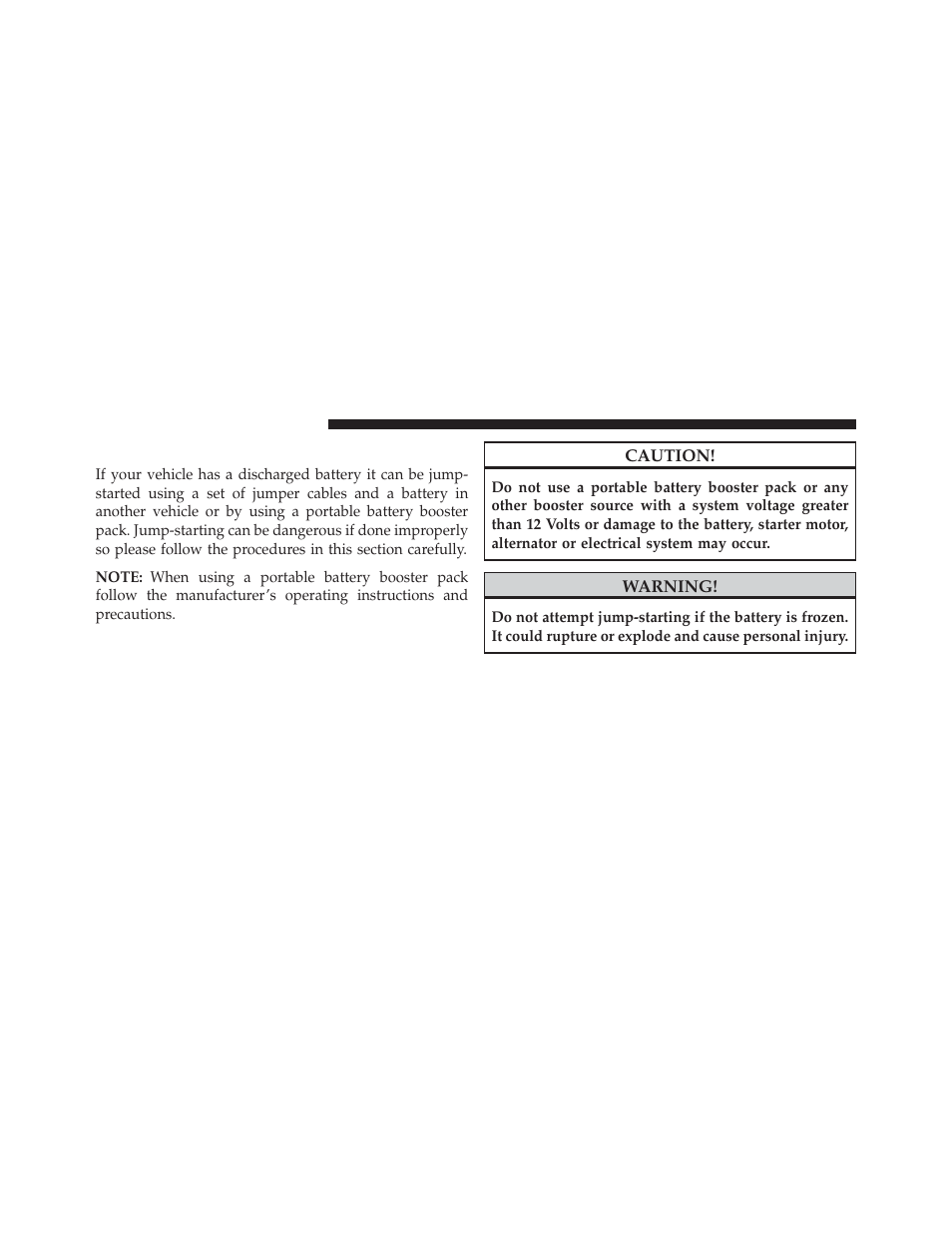Jump-starting | Ram Trucks 2013 С/V - Owner Manual User Manual | Page 594 / 700