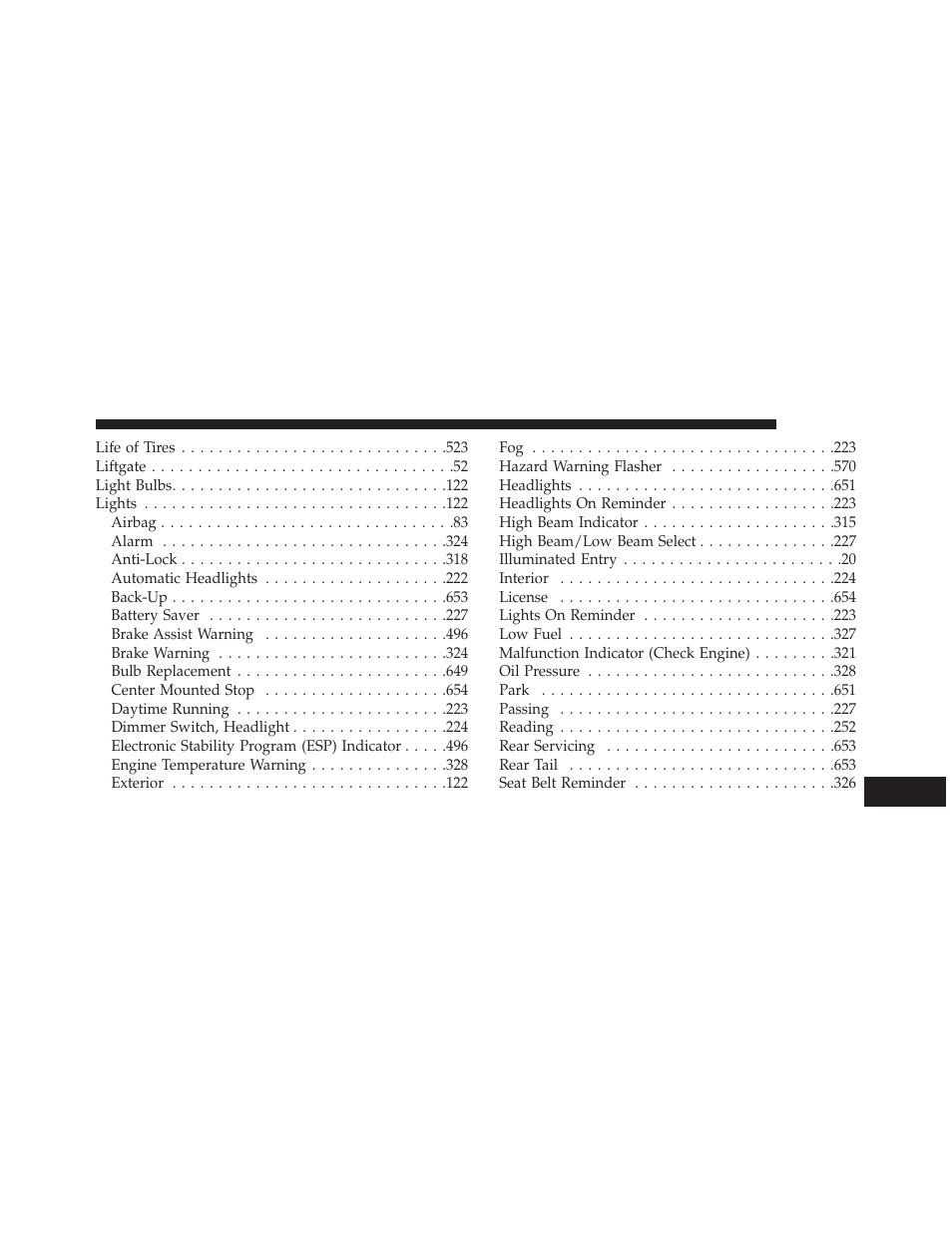 Ram Trucks 2013 С/V - Owner Manual User Manual | Page 689 / 700