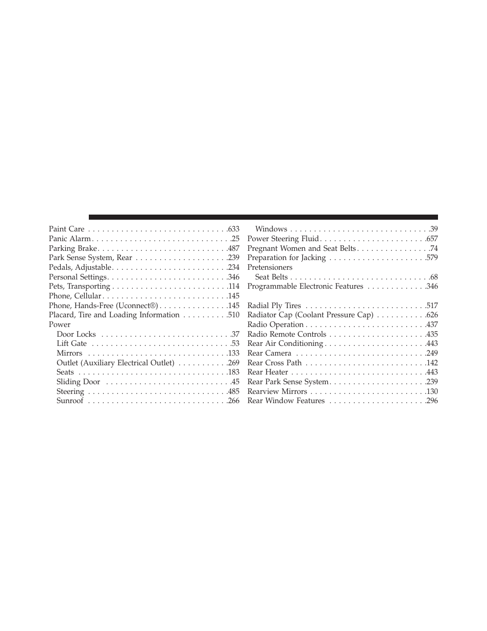 Ram Trucks 2013 С/V - Owner Manual User Manual | Page 692 / 700