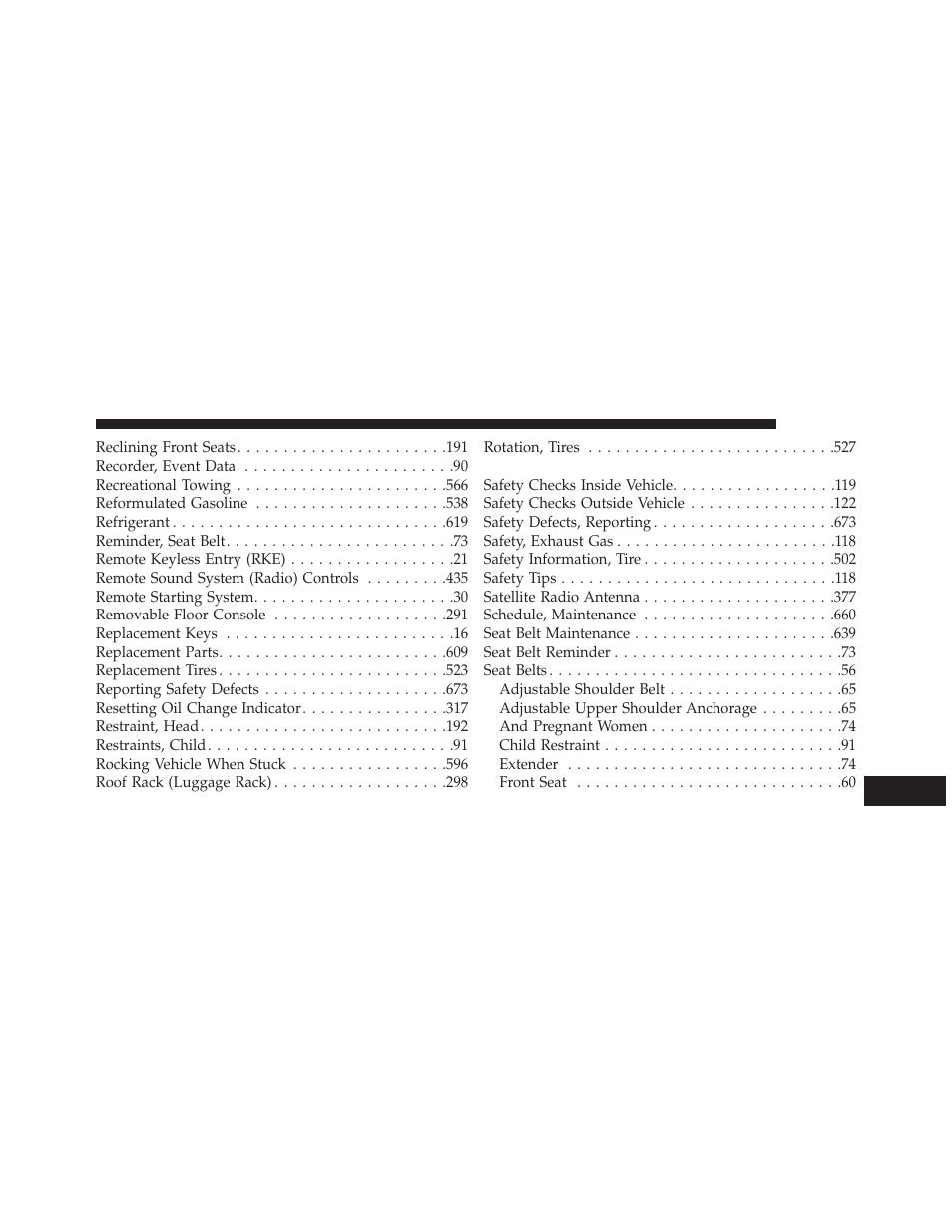 Ram Trucks 2013 С/V - Owner Manual User Manual | Page 693 / 700