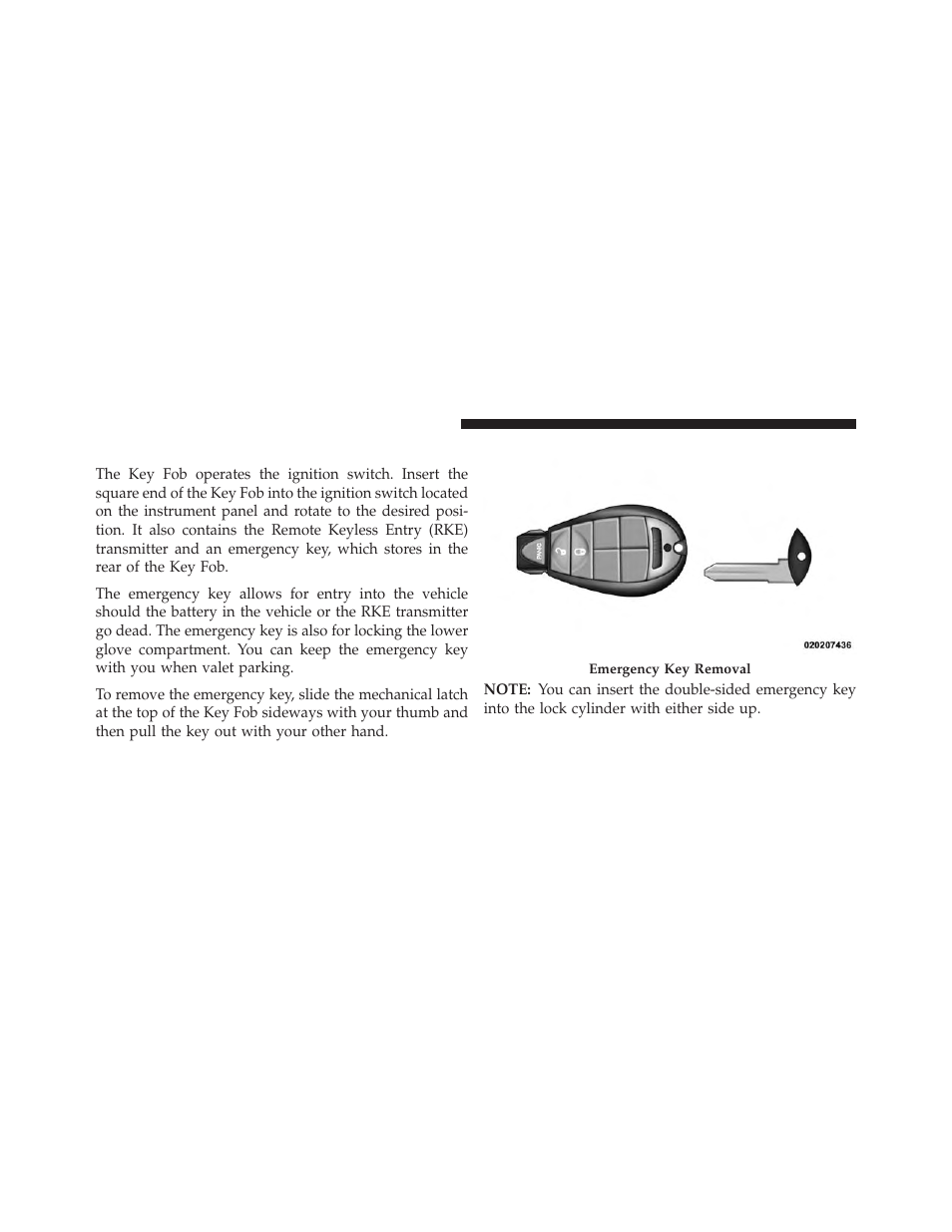 Key fob | Ram Trucks 2014 Cargo Van Commercial - Owner Manual User Manual | Page 16 / 668