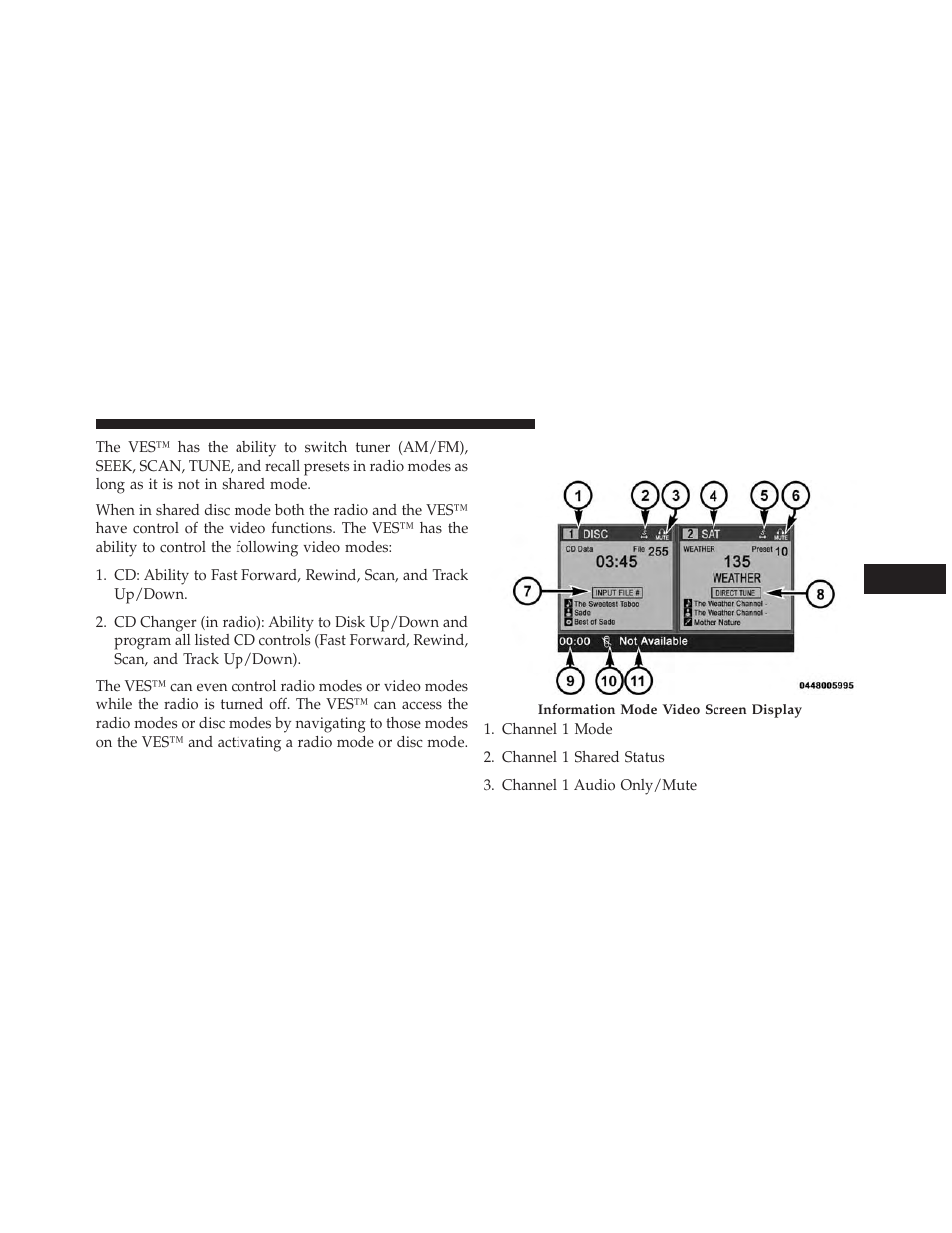 Information mode display | Ram Trucks 2014 Cargo Van Commercial - Owner Manual User Manual | Page 399 / 668