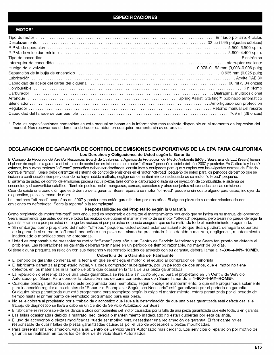Craftsman 316.794800 User Manual | Page 31 / 36