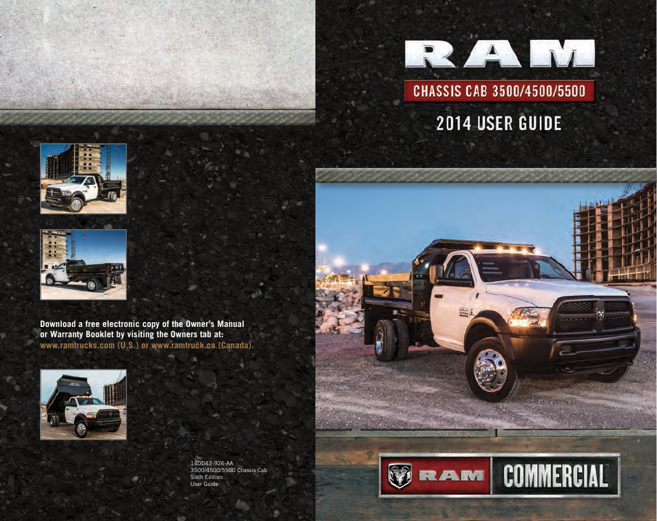 Ram Trucks 2014 Chassis Cab Commercial - User Guide User Manual | Page 204 / 204