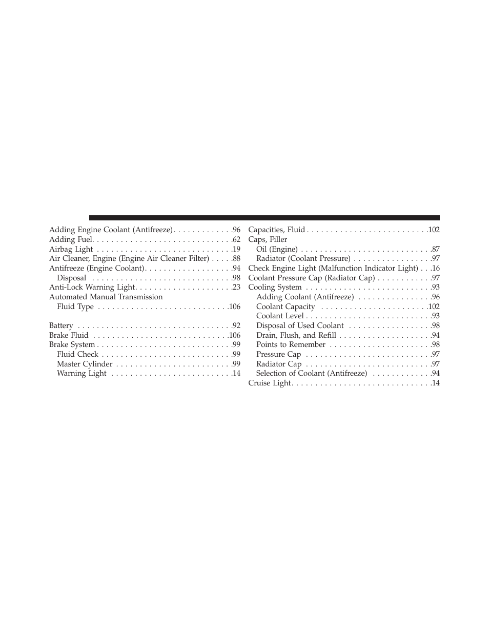 Ram Trucks 2014 ProMaster Commercial - Diesel Supplement User Manual | Page 122 / 128