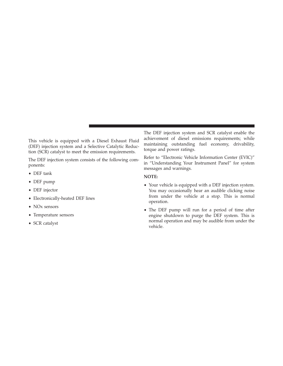 System overview | Ram Trucks 2014 ProMaster Commercial - Diesel Supplement User Manual | Page 70 / 128