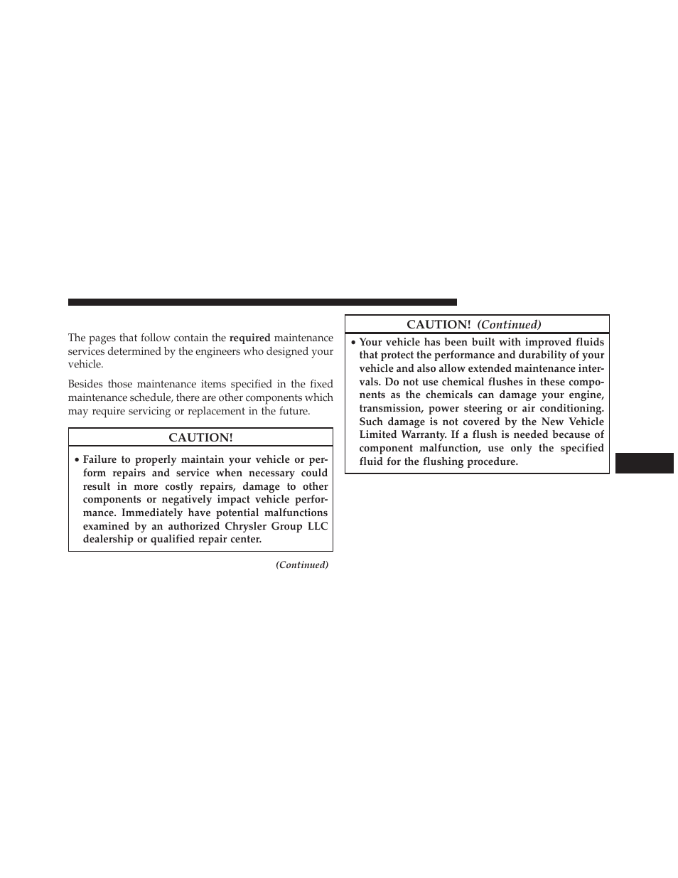 Maintenance procedures | Ram Trucks 2014 ProMaster Commercial - Diesel Supplement User Manual | Page 87 / 128