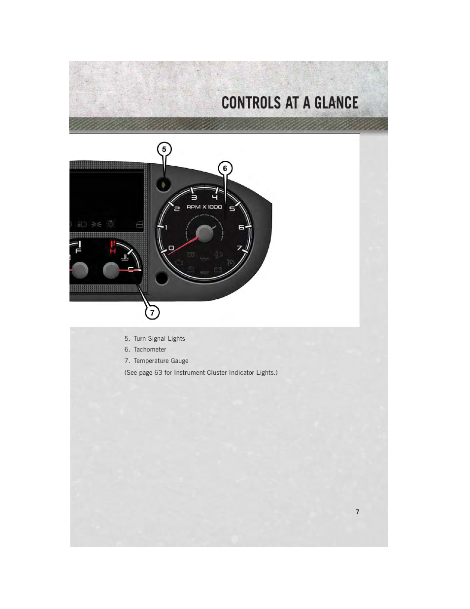 Controls at a glance | Ram Trucks 2014 ProMaster Commercial - User Guide User Manual | Page 9 / 108