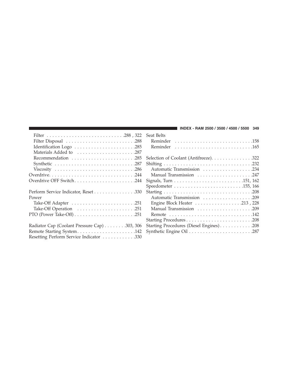 Ram Trucks 2015 Chassis Cab Commercial - Diesel Supplement User Manual | Page 351 / 354