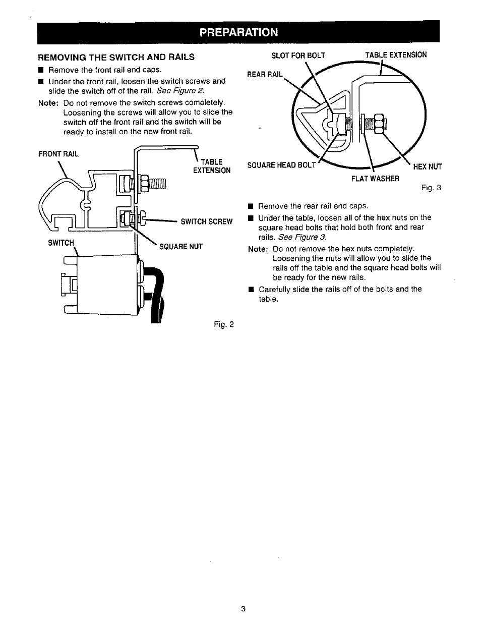 Preparation | Craftsman 315.228410 User Manual | Page 3 / 8