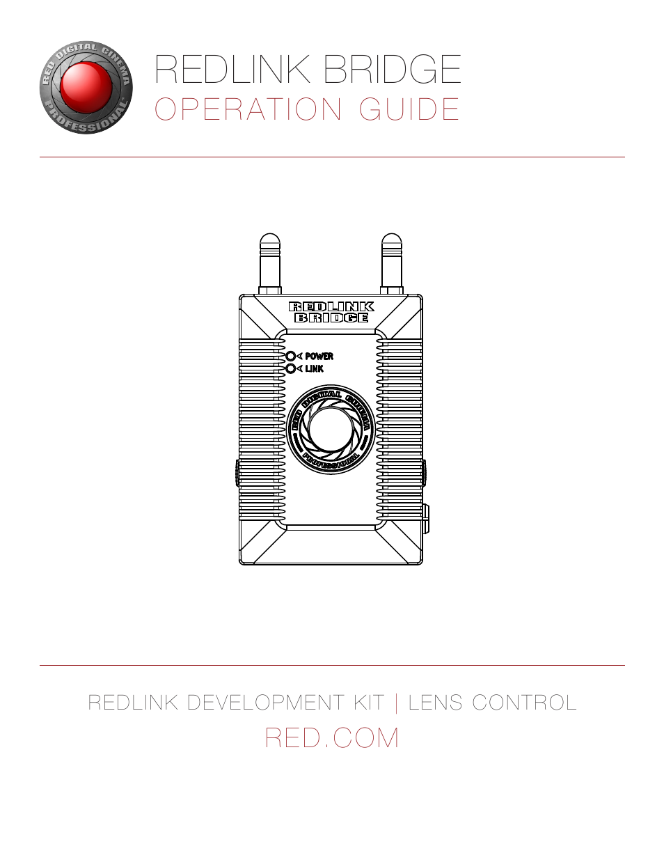 RED REDLINK™ BRIDGE User Manual | 27 pages