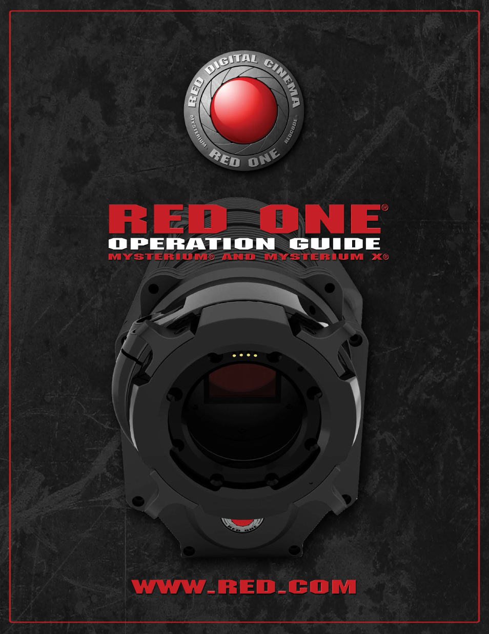 RED ONE OPERATION GUIDE User Manual | 165 pages