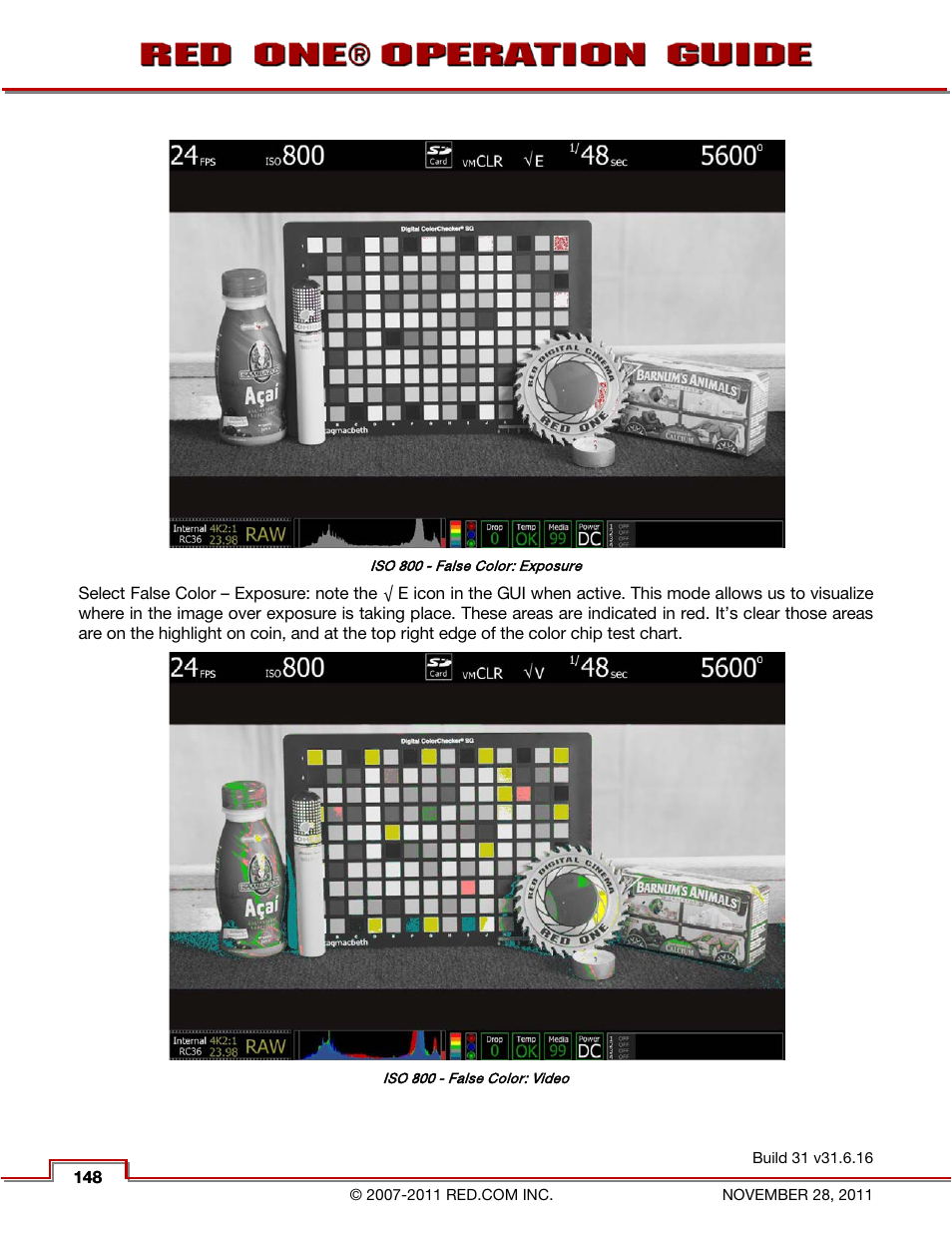 RED ONE OPERATION GUIDE User Manual | Page 149 / 165