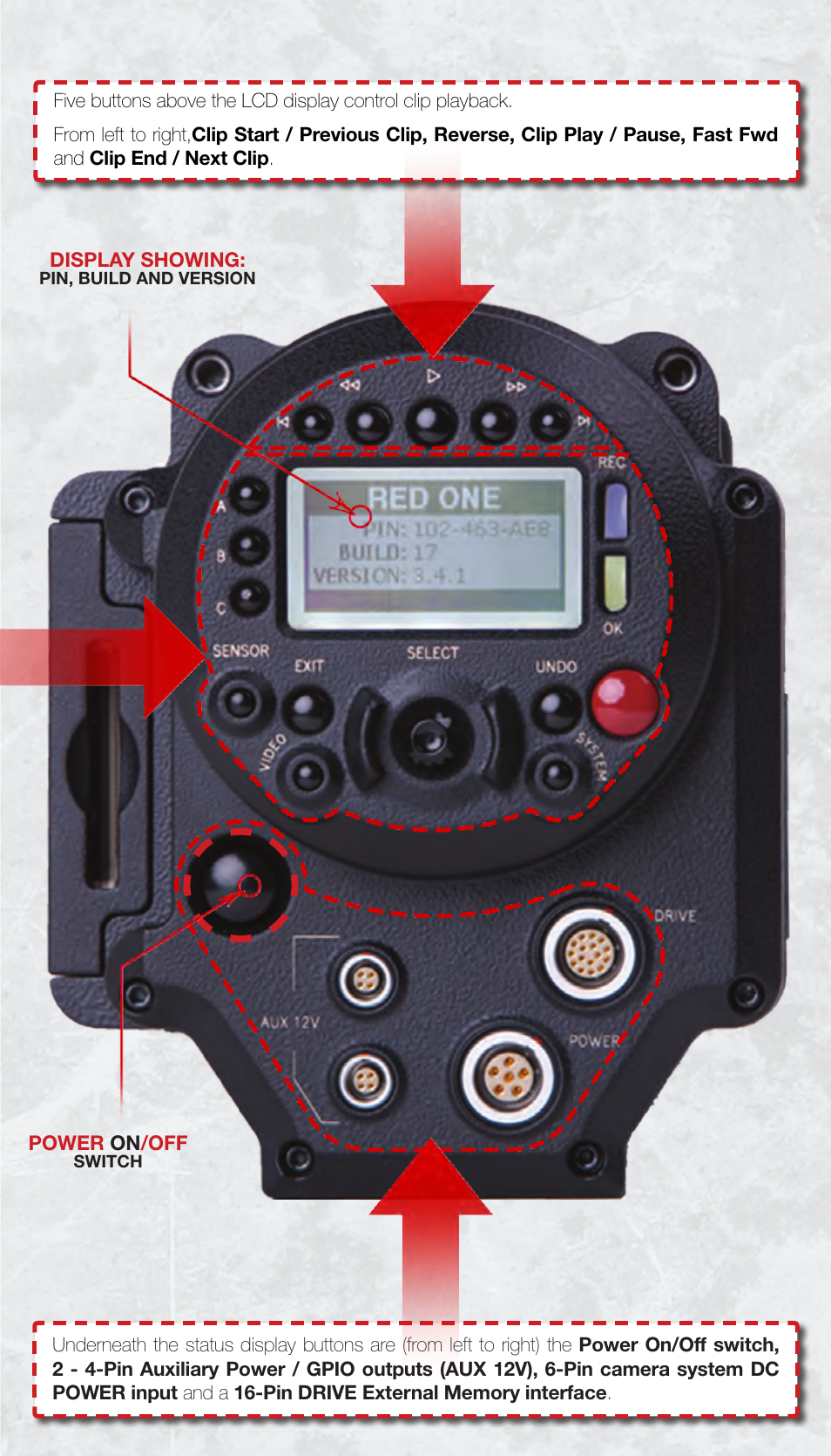 RED ONE QSG User Manual | Page 9 / 12